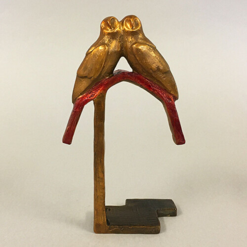 Hoot Suite - Bronze Owl Sculpture by Laurel Peterson Gregory