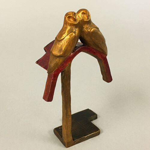 Hoot Suite - Bronze Owl Sculpture by Laurel Peterson Gregory